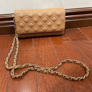 Big Buddha Quilted Crossbody Bag w/Internal Wallet